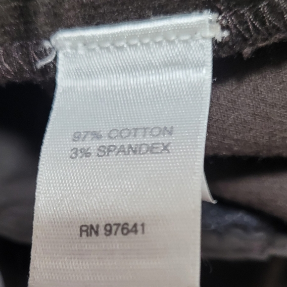 Corduroy J Jill Brown Pants with Side Zipper 14 Petite - Picture 7 of 13